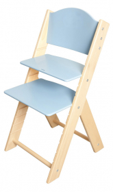 vyřazeno Rostoucí židle Sedees modrá - model 2011