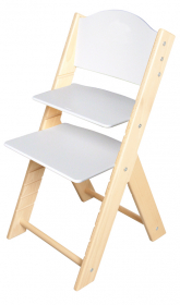 vyřazeno Rostoucí židle Sedees bílá - model 2011
