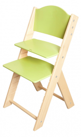 vyřazeno Rostoucí židle Sedees zelená - model 2011