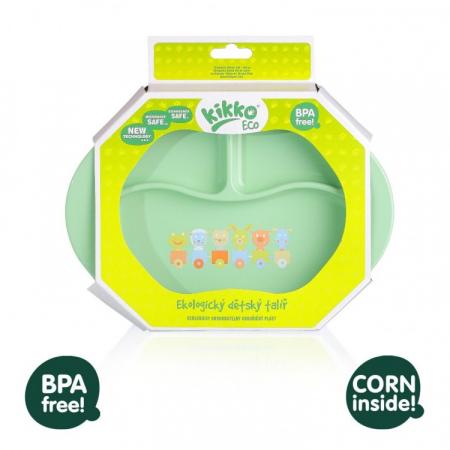 KIKKO Eco - Dělený talíř New Generation