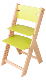 Chytrá rostoucí židle Sedees Line zelená 
