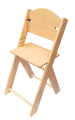 Jídelní židlička Sedees pro panenky - takto vypadá, když se odejme pultík