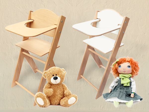 Jídelní židličky Sedees pro panenky